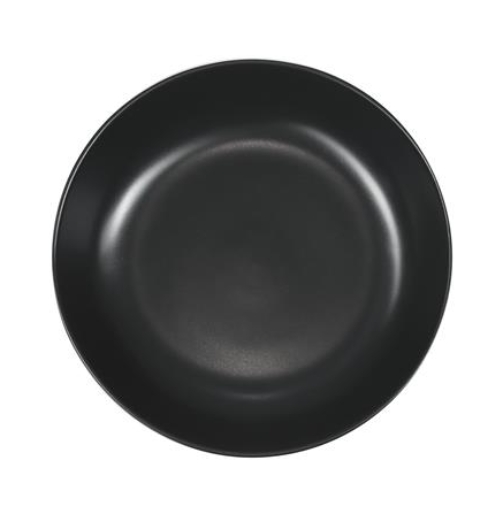 CERAMIC DEEP PLATE KECH LANZO 8IN BLACK