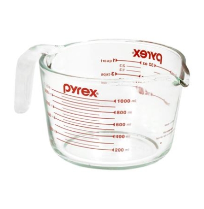 GLASS MEASURING CUP PYREX 1L