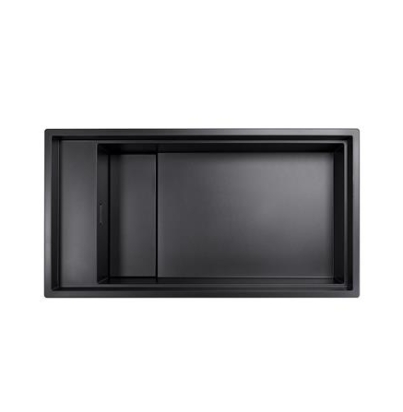 ซิงค์ฝัง METRIX DIALOGO-ST-K86 1 หลุม สีดํา